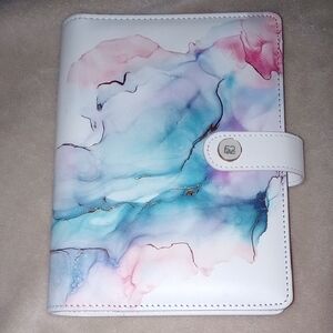 Agenda 52 Colorful Alcohol Ink A6 Binder